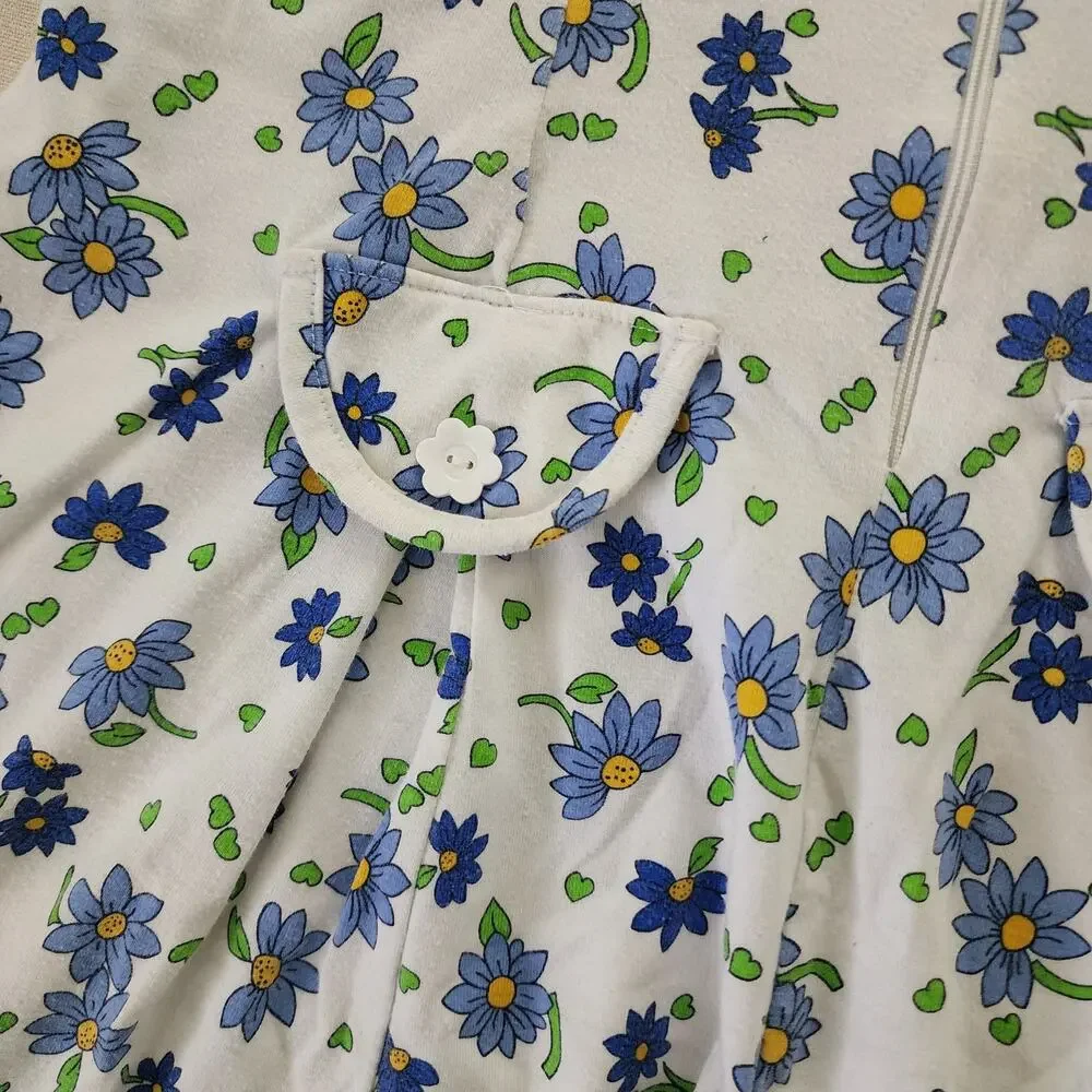 Vintage Floral Romper kids 12/14